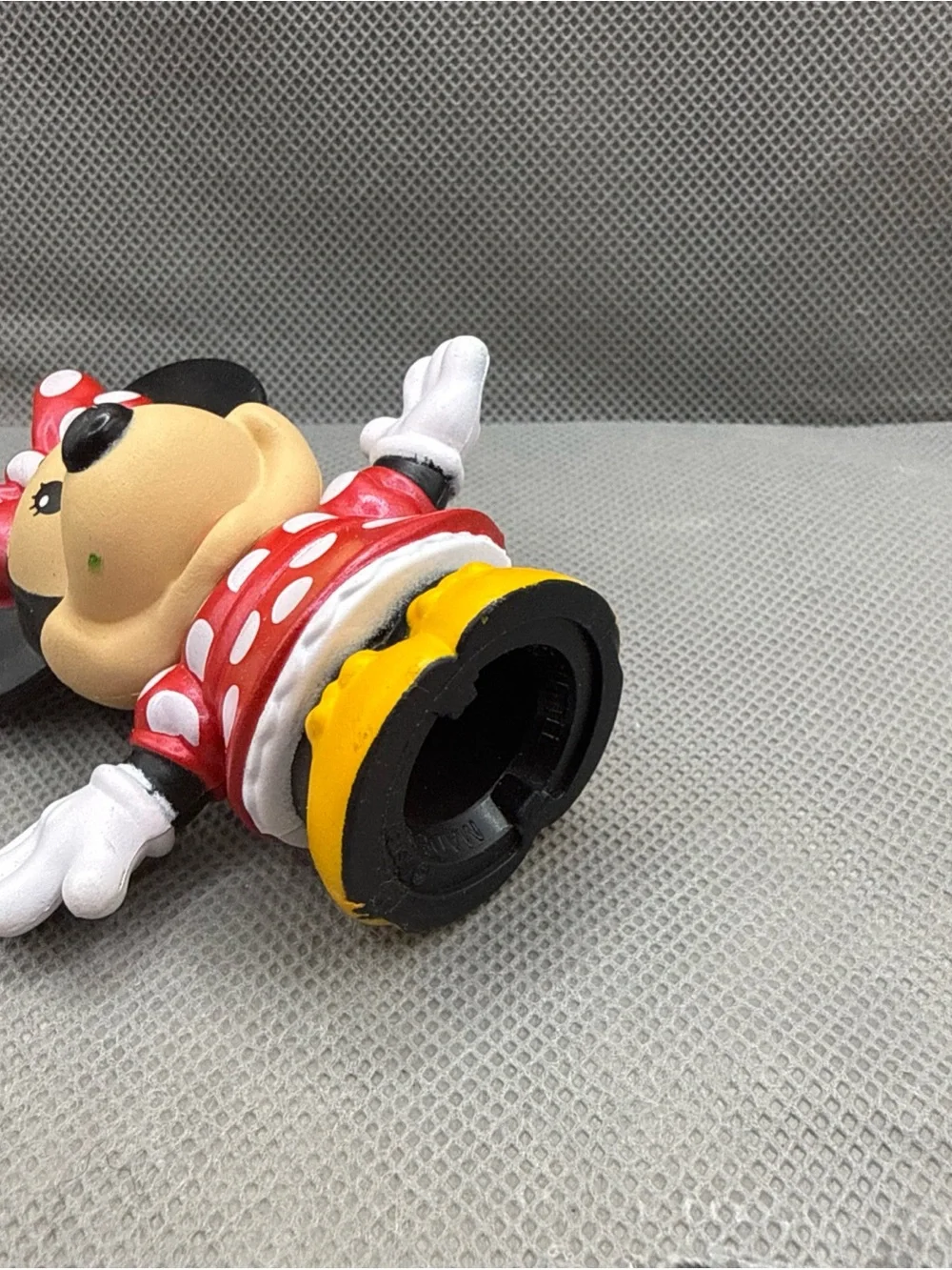 MINNIE MOUSE Disney LITTLE PEOPLE 2022 Mattel Red and White Polka Dot Dress Bow